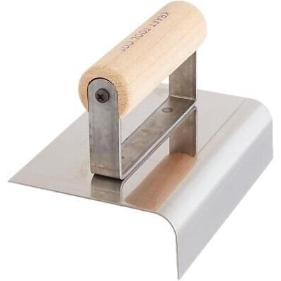Kraft Tool CF146 1/2-Inch Radius Outside Curb and Sidewalk Tool with Wood...