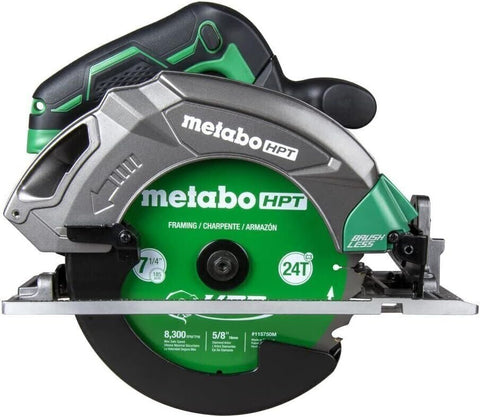 Metabo HPT C1807DAQ4 18V MultiVolt 7-1/4 Inch Cordless Circular Saw