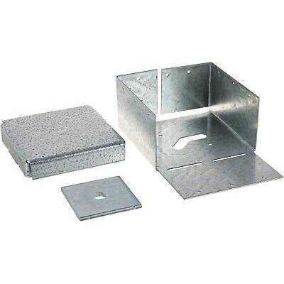 Simpson Strong-Tie ABW ZMAX Galvanized Adjustable Standoff Post Base for 6x6