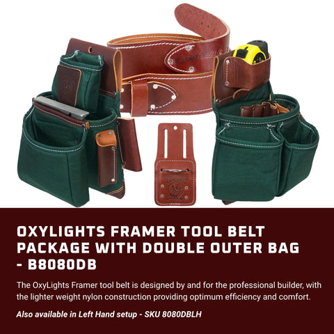Occidental Leather 8080DB XL OxyLights Framer Set with Double Outer Bags