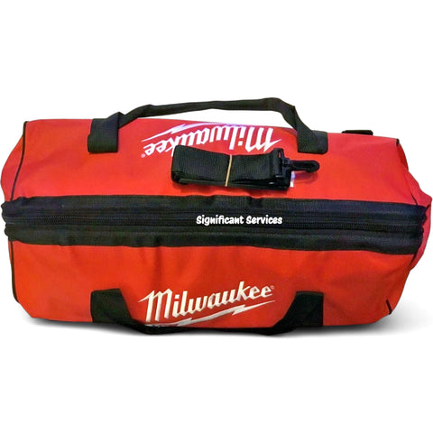 Milwaukee 22" Heavy Duty Canvas Contractor Drill Tool Bag Carry Case