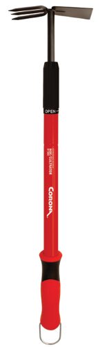 Corona GT 3060 Extendable Handle Hoe Cultivator 18"-32" Garden Tool