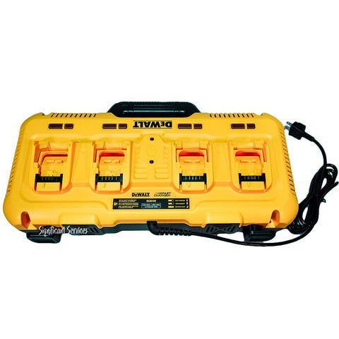 DeWALT DCB104 12V 20V MAX Simultaneous 4-Port Fast Battery Charger