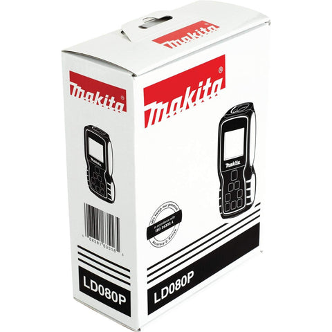 Makita LD080P Laser Distance Measure, 262'