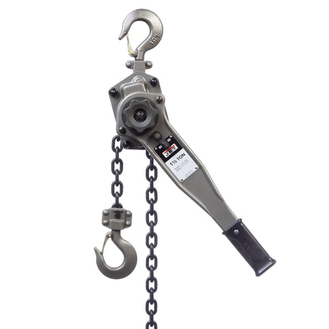 JET 287400 JLP-A Series, 1-1/2-Ton Chain Hoist, 5' Lift, and Shipyard Hooks