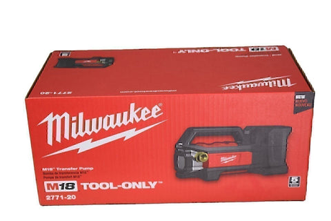 Milwaukee 2771-20 M18 18V Li-Ion Cordless Water Transfer Pump Bare Tool