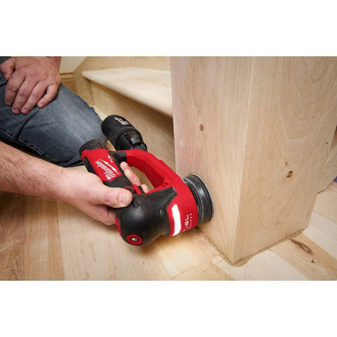 New Milwaukee M12 12V Fuel 3" Cordless Brushless Random Orbital Detail Sander