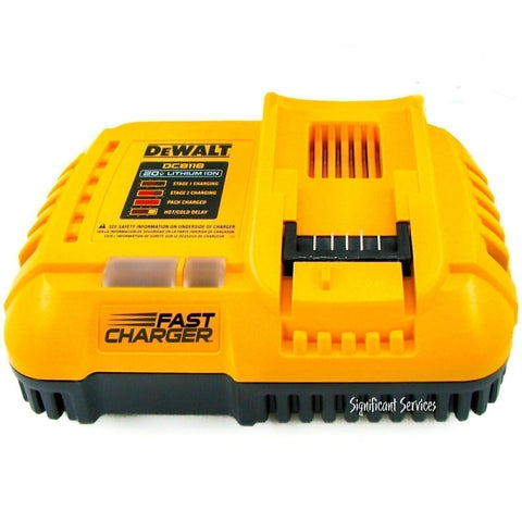 DeWALT DCB118 Flexvolt 20V 60V MAX Rapid Fast Li-Ion Genuine Battery Charger