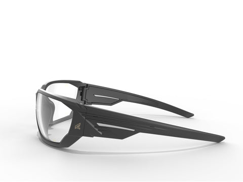 Edge XD411 Dawson Safety Glasses Z87+ Clear Lens UV Protection Wraparound Frame