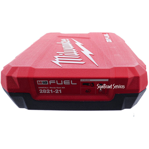 Milwaukee 2821-20 Fuel M18 volt Gen 2 Reciprocating Sawzall Hard Case