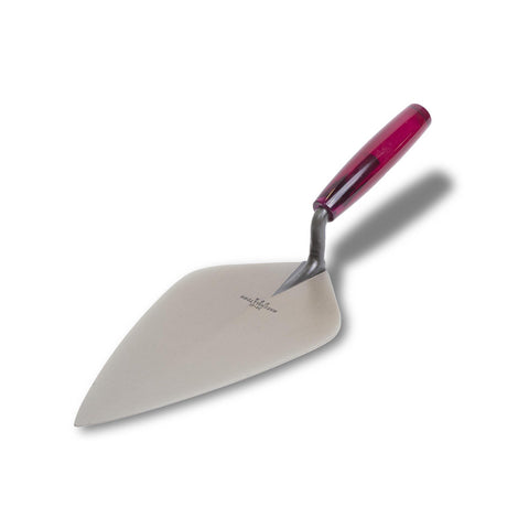 MARSHALLTOWN 34P11 London Brick Trowel, 11 x 5 3/4 Inch Masonry Tool, Wood Handle, Made in the USA