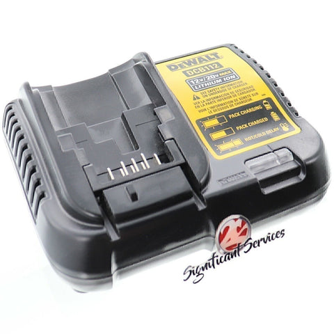 DEWALT DCB112 12V 20V MAX Li-ion Cordless Battery Charger Replace DCB115