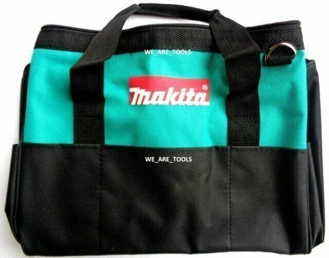 Makita 21" Heavy Duty 10 Pocket Strap Contractor Tool Bag Carry Storage Case