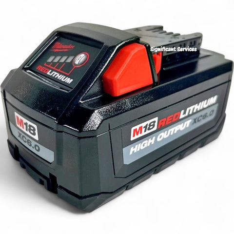 Milwaukee 48-11-1865 M18 REDLITHIUM HIGH OUTPUT XC 6 Ah Lithium-Ion Battery