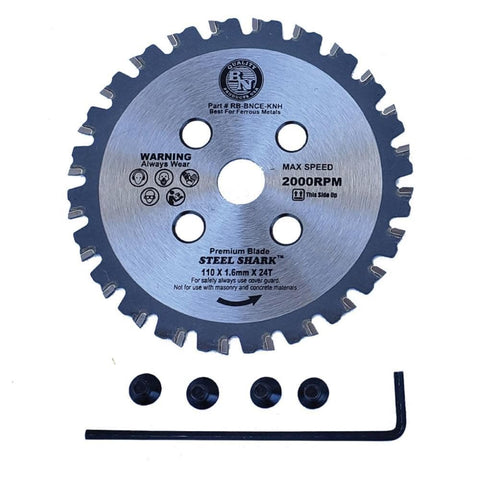 BN Products RB-BNCE-KNH 1 Pack High Performance Precision Blade Silver