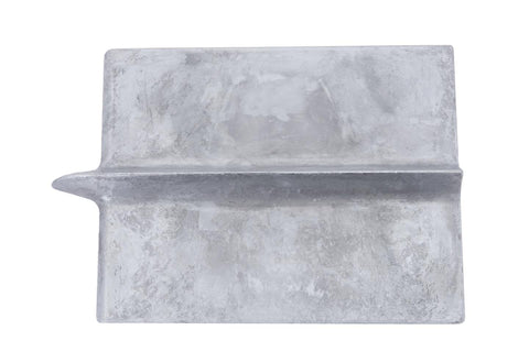 MARSHALLTOWN 865D Heavy-Duty Zinc Concrete Groover, 6 x 4 3/8 inch Blade, DuraSoft Handle, Concrete Tools Made in the USA