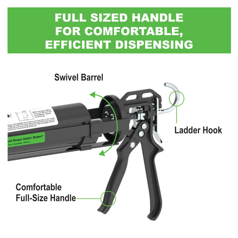 Albion Engineering B12MG B-Line Manual Mortar and Grout Gun for Pointing