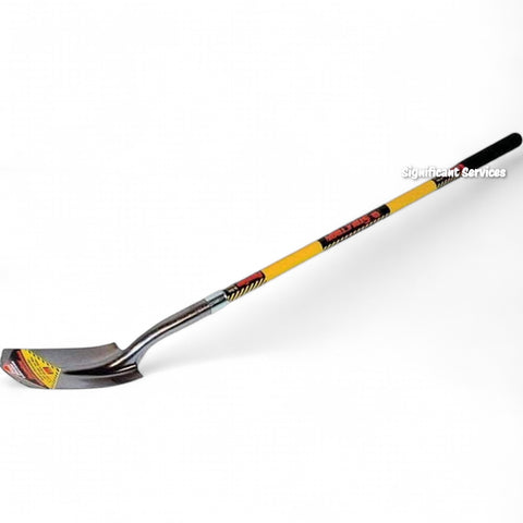 Seymour Midwest 89184 Trenching Shovel 4" 14 ga Steel Blade Fiberglass Long Handle