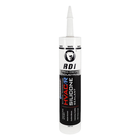 Red Devil 0896 Extreme Temperature HVAC/R Silicone Sealant, Long-Lasting Weather