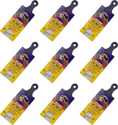 Wooster Brush Q3211 2 inch Shortcut Angle Sash Paintbrush, Pack of 12