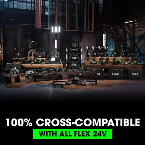 FLEX 24V Brushless 1/2" Hammer Drill 1400 In-Lbs Torque FX1271T-Z