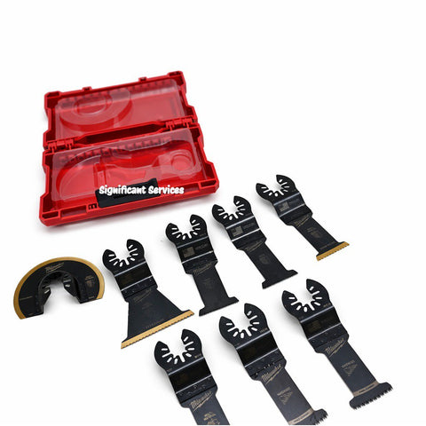 Milwaukee 49-10-9113 Open-LOK 9-Piece Multi-Tool Blade Kit Set