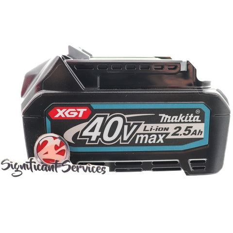 Makita GPH01Z XGT 40V Brushless Cordless 1/2" Hammer Driver Drill 2.5 Ah Battery