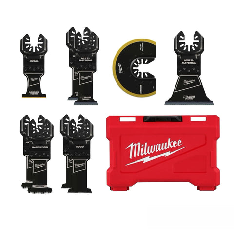 Milwaukee 49-10-9113 Open-LOK 9PC Multi-Tool Blade Kit Oscillating Tool Blades