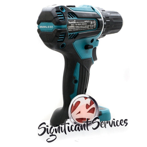 Makita XFD13Z 18V LXT Brushless Cordless Li-Ion 1/2" Compact Drill Driver