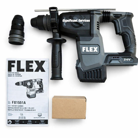 Flex FX1551A 24V 1 in SDS Plus Cordless Rotary Hammer Drill Variable Speed