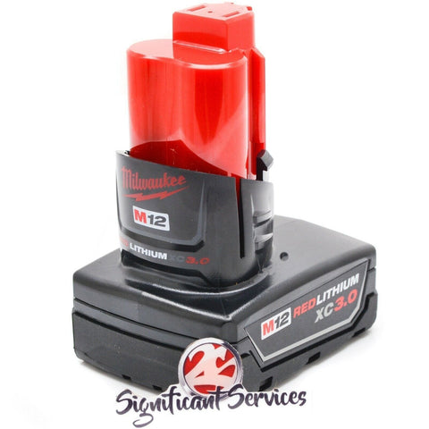New Milwaukee 2457-20 M12 12V 3/8" Li-Ion Cordless Ratchet 4.0 AH Battery Kit