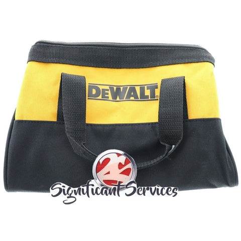 DeWALT Heavy Duty Ballistic Nylon Small Zipper 9" Tool Carry Bag Pouch 2-pack