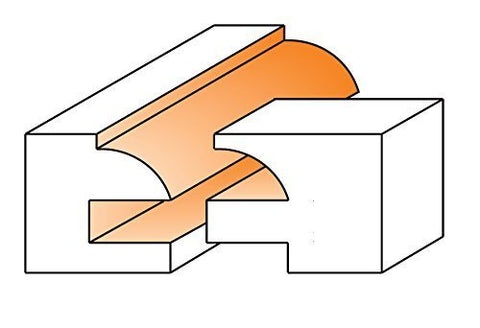 CMT 891.502.11 2-Piece Rail & Stile Bit Set, 1/2-Inch Shank 1-3/4-Inch