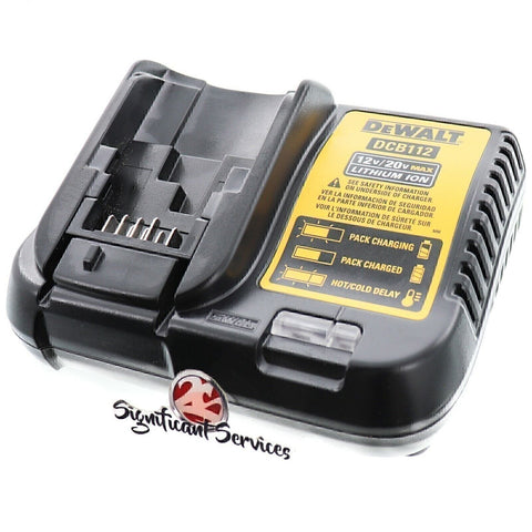 DEWALT DCB112 12V 20V MAX Li-ion Cordless Battery Charger Replace DCB115