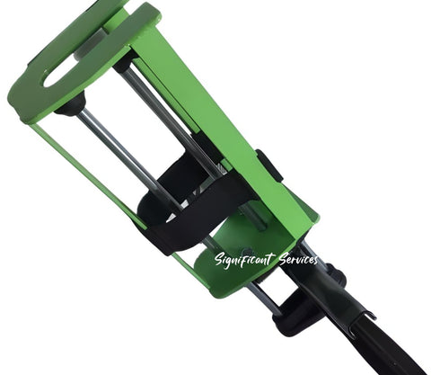 Albion Engineering Company B26T400 400 Series B-Line Manual Multi-Component Cartridge Epoxy Adhesive Gun, 1:1 Ratio (200 x 200 ml) & 2:1 Ratio (200 x 100 ml), Black/Green