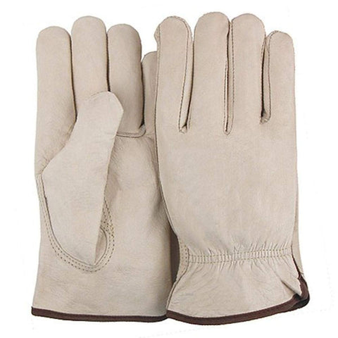 Majestic Glove 2510B/10 Industrial Glove, Drivers, Cow, Keystone Thumb, Large, Size 10, Tan (Pack of 12)