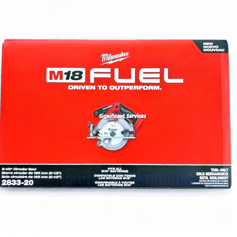 Milwaukee 2833-20 M18 FUEL 6-1/2" Cordless Circular Saw TOOL ONLY