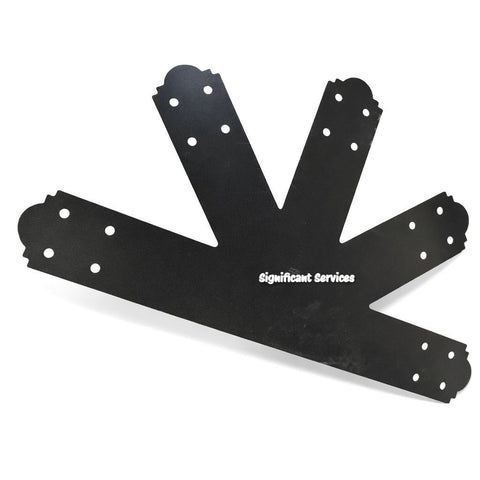 Simpson Strong-Tie APGP1212	Outdoor Accents Mission Gable Plate 12:12 Pitch