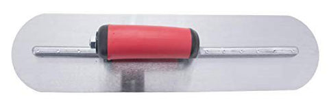 MARSHALLTOWN FTFR374R QLT Fully Rounded Concrete Finishing Trowel, 16 x 4 Inch, Soft Grip Handle, Made in the USA