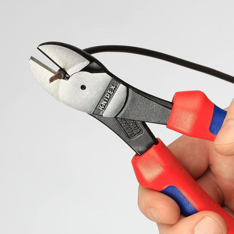 Knipex 7402250 10" Diagonal Cutters Comfort Grip High Leverage Cutting Pliers