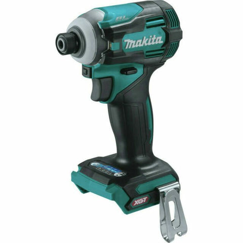 Makita GDT01 XGT 40V MAX Brushless Li-Ion 4‑Speed Impact Driver 2.5 Ah Batteries