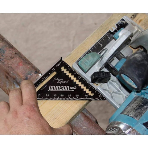 Johnson Level & Tool 1904-0450 Johnny Square Professional Easy-Read Finish...