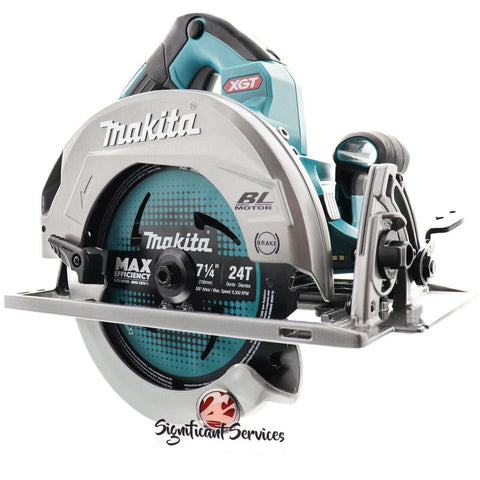 New Makita GSH01Z 40V max XGT Brushless Cordless 7‑1/4" 2.5 Ah Circular Saw Kit