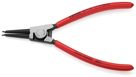 Knipex 00 19 56 Circlip Pliers Sets angled (4 Piece) in tool roll