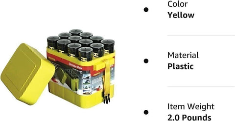 Legacy GCB12 Porta-Pak 12 Pack Grease Caulk Tube Storage Carry Box Case