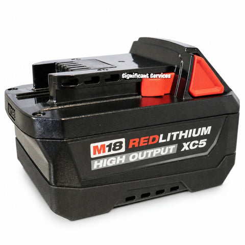 Milwaukee M18 REDLITHIUM Li-Ion HIGH OUTPUT XC5 Battery Pack