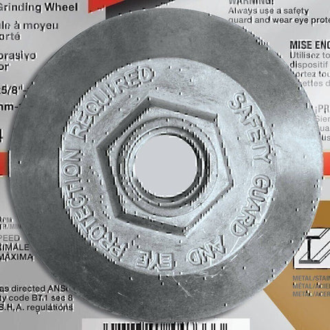 Makita A-95990-25 5" x 1/4" x 5/8-11" Hubbed INOX Grinding Wheel, 36 Grit, 25/pk