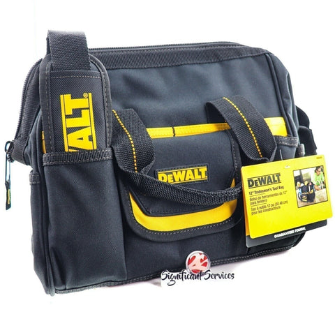 DeWALT DG5542 Tradesman's 12" Heavy Duty Contractor Tool Bag Carry Case