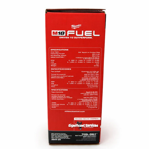 Milwaukee 2854-20 M18 FUEL 3/8" Compact Impact Wrench Friction Ring Tool Only