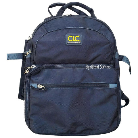 CLC Custom LeatherCraft 1132 Heavy Duty 75-Pocket Tool Storage Carry Backpack